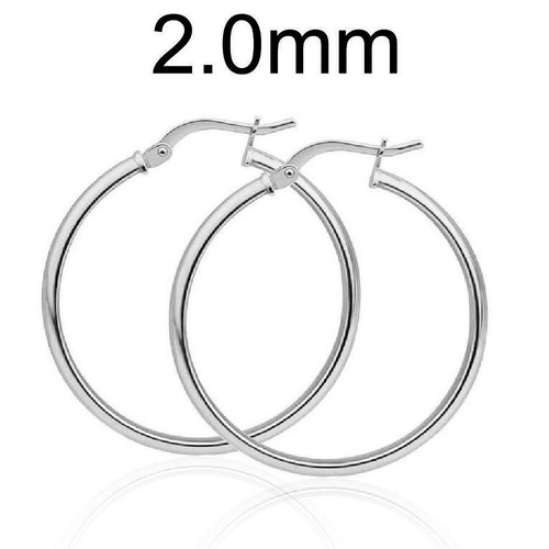 2mm argento sterling - 2mm, semplice