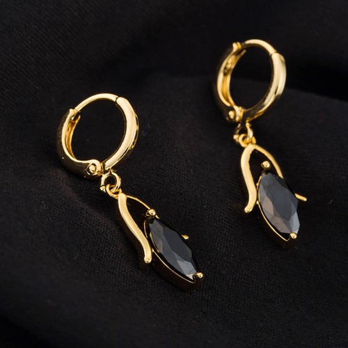 Paio orecchini donna zirconi - 1,