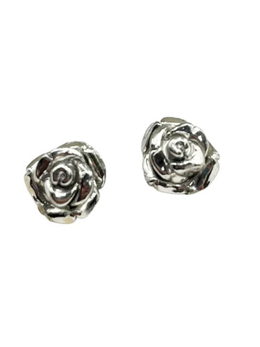 Orecchini rosa argento - in,