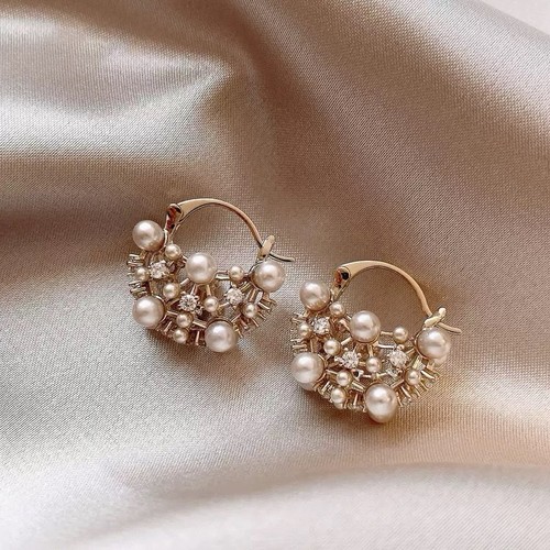 Orecchini cerchio vintage - orecchini,