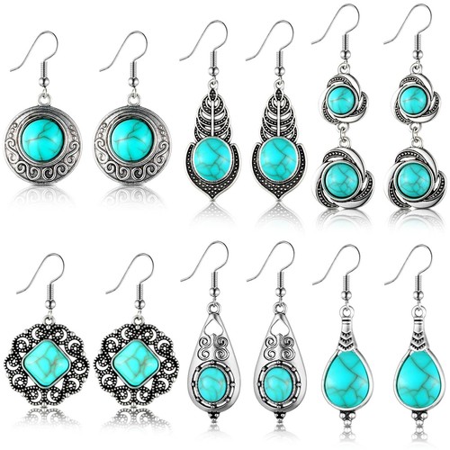 Orecchini boho pendenti - orecchini, 6