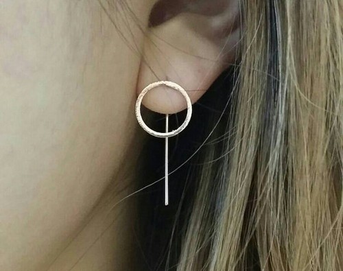 Cerchio orecchini semplice - orecchini, a