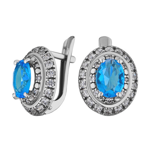 Orecchini cerchio argento - orecchini,